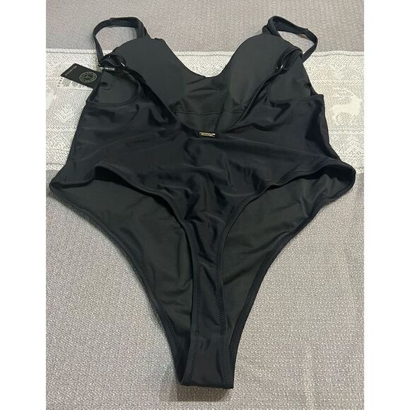 RELLECIGA Women's One Piece Thong Swimsuit - Picture 3 of 7